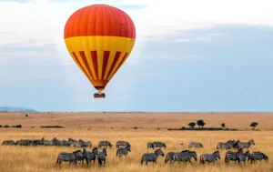 Hot Air Balloon Safaris Over the Masai Mara