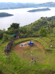 Rwanda Helicopter Scenic Tours