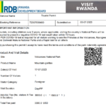 Book the Gorilla Permit